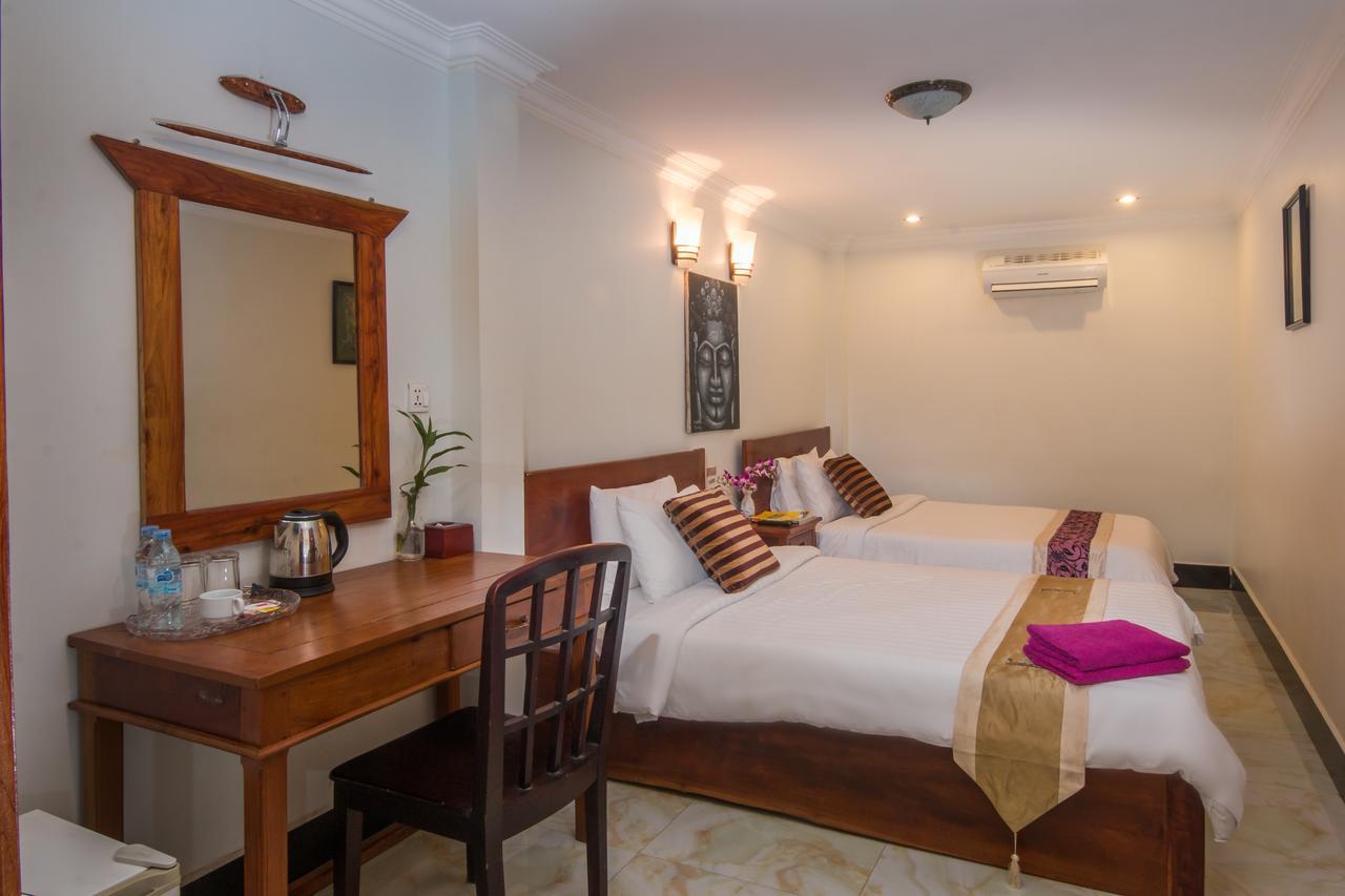 Angkor Udom Guesthouse Siem Reap Exterior foto