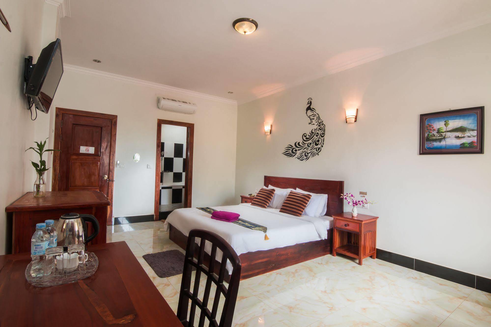 Angkor Udom Guesthouse Siem Reap Exterior foto