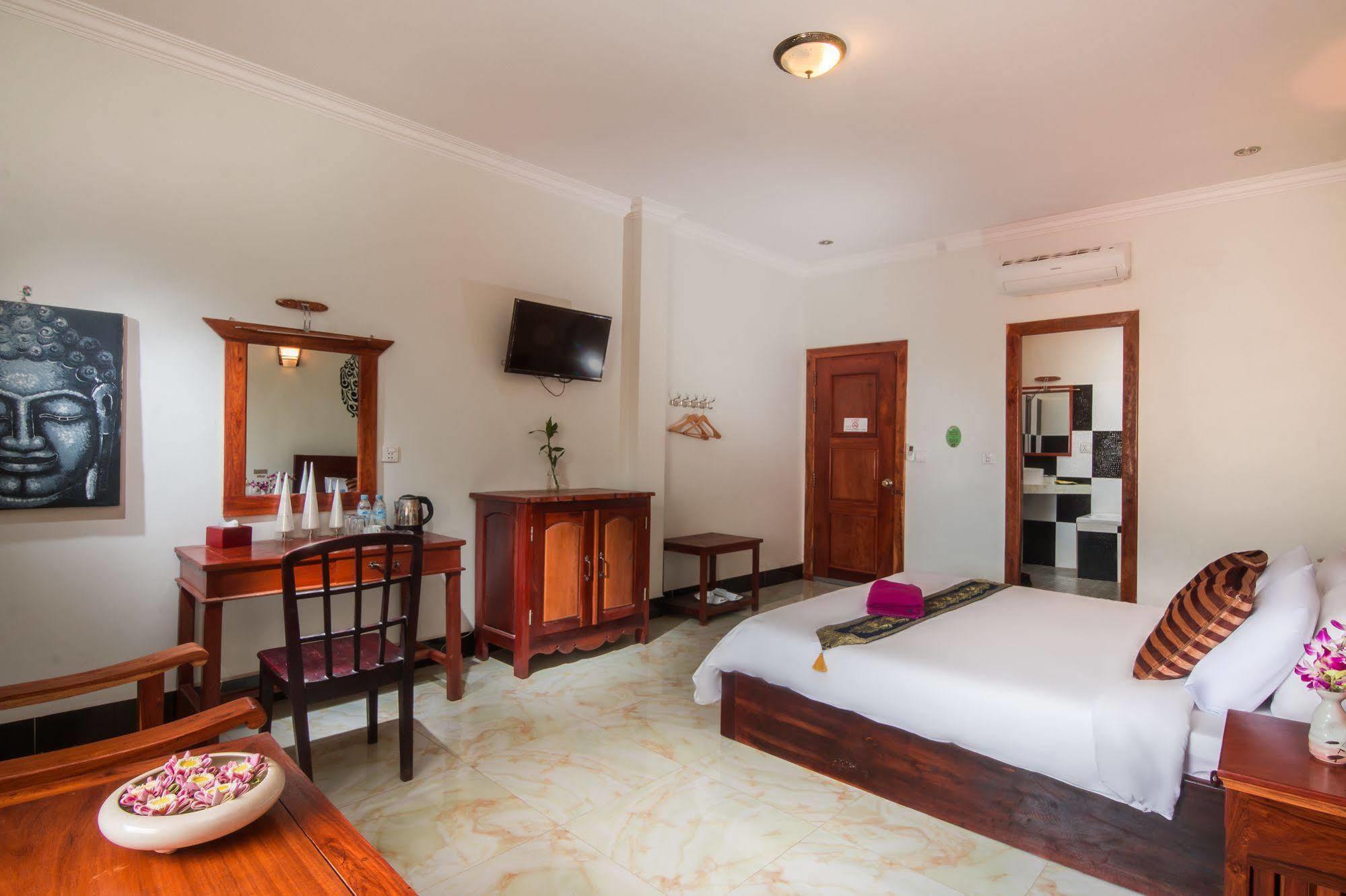 Angkor Udom Guesthouse Siem Reap Exterior foto